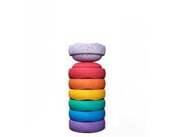 Stapelstein® Winter Special Mini rainbow classic — cadeau in Spellen & Speelgoed
