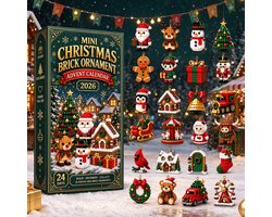 Adventskalender 2026 - kerstkalender - kerst adventskalender - 24 ornamenten - adventskalender kinderen - kerstversiering - kerst cadeautjes - Feestelijke Sfeer Creëren - Kerst Cadeau - voor Kinderen en Volwassenen — cadeau in Spellen & Speelgoed