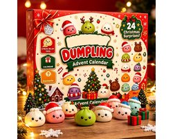Kerst Adventskalender Squishies 2026 – 24 Dagen Kerst Countdown Kalender – 24 Verrassingsdoosjes – Mini Squishies Set – Kerst Cadeau voor Volwassenen - Cadeautjes - Kerst — cadeau in Spellen & Speelgoed