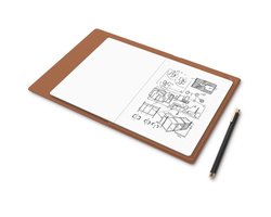 Luxe Digitaal Notitieblok – Remarkable – Writing Tablet met Bluetooth – Led Scherm – Inclusief Pen – Complete Set – Multifcuntioneel – Bruin — cadeau in Elektronica