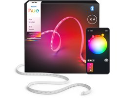 Philips Hue Flux LED strip 10 m, Chromasync™ - technologie. Gekleurd en helder, natuurlijk wit licht - 2000 lumen — cadeau in Wonen & Interieur