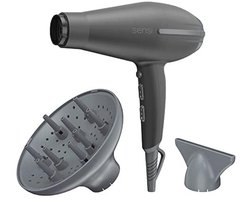 GA.MA ITALY PROFESSIONAL Gama Italy Professionele haardroger, tijd 5D zintuigen, 2200 W vermogen, zwart, innovatieve 5D Ultra Ozone Ion Protect - maximale verzorging en bescherming van het haar - 530 — cadeau in Verzorging