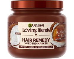 Garnier Loving Blends - Masker - Kokosmelk & Macadamia - Normaal tot Droog haar - 340 ml — cadeau in Cadeau-ideeën