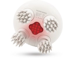 Vulpes Goods® BodyCare - Hoofdmassage Apparaat met Infrarood – Elektrisch Massageapparaat - Scalp Massager - Haarborstel – Stimuleert Haargroei & Bloedsomloop - USB Oplaadbaar — cadeau in Verzorging