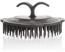 Massage Borstel - Zwart - Hoofdhuid - Haar — cadeau in Cadeau-ideeën