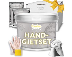 Creative Deco 3D Gipsen Handafdrukset | Handen Paar | Handafdruk Geschenken voor Partners, Koppels | Valentijnsdag, Huwelijksverjaardag, Verjaardag | Geschenk voor Hem en Haar — cadeau in Hobby