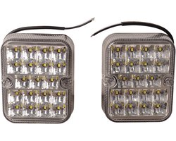 Set van 2 achteruitrijlampen - 100x80x28 mm - LED — cadeau in Cadeau-ideeën