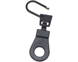 1 stuks-Kleur:zwart- hersluitbare ritstrekkers - lipje rits aanklikbaar - vervangende ritssluiter bij kapotte rits - ritstrekker zwart - 4 cm — cadeau in Cadeau-ideeën