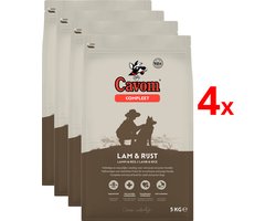 Cavom Compleet - Lam & Rijst - Hondenvoer - 4 x 5kg — cadeau in Cadeau-ideeën