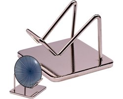 Crystal Display Stand - stenen deur van metaal | stenen deur met sokkel | Crystals Seahell and Gemstone Decorribles voor het raam van de steenwinkel agaat, galerijen, bibliotheken, matr — cadeau in Wonen & Interieur