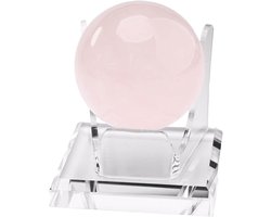 Steenhouders voor display, 2,76 x 2,76 x 2,68 inch transparante acryl ondersteuning - kristalhouder, voor mineralen geodes agaten verzamelobjecten werkplek thuis boekenplank winkel toonbank — cadeau in Wonen & Interieur