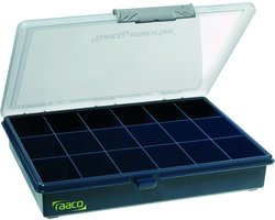 Raaco Assortimentsdoos - 18 vakken - 195 x 240 x 43 mm - 136167 — cadeau in Cadeau-ideeën