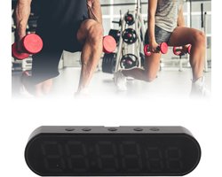Gym Timer - Multifunctionele Draagbare Interval Workout Timer voor Boksen HIIT Fitness - 1000mAhUSB Fitness Sport Wekker met Bediening — cadeau in Sport & Outdoor
