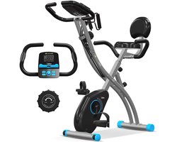 SportTronic X6 Hometrainer - Inklapbare fitnessfiets - Blauw/Zwart — cadeau in Sport & Outdoor
