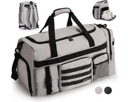 53L Sporttas voor Dames en Heren - Ruimtelijke Duffelbag met Schoenenvak en Waterdichte Compartment — cadeau in Sport & Outdoor