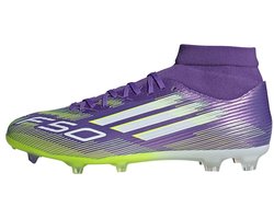 adidas Performance F50 League Mid Firm/Multi-Ground Voetbalschoenen - Unisex - Paars — cadeau in Sieraden
