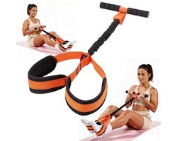 Elastische Buikspiertrainer - 50 pond - Ab Trainer - Ab Roller - Ab Wheel - Elastiek Met Handvat En Pedaal - Elastische Weerstandsbanden - Buikspierwiel - Buikspiere - Resistance Fitness Weerstand Pedaal Band - Buikspieren - Weerstandselastiek — cadeau in Sport & Outdoor