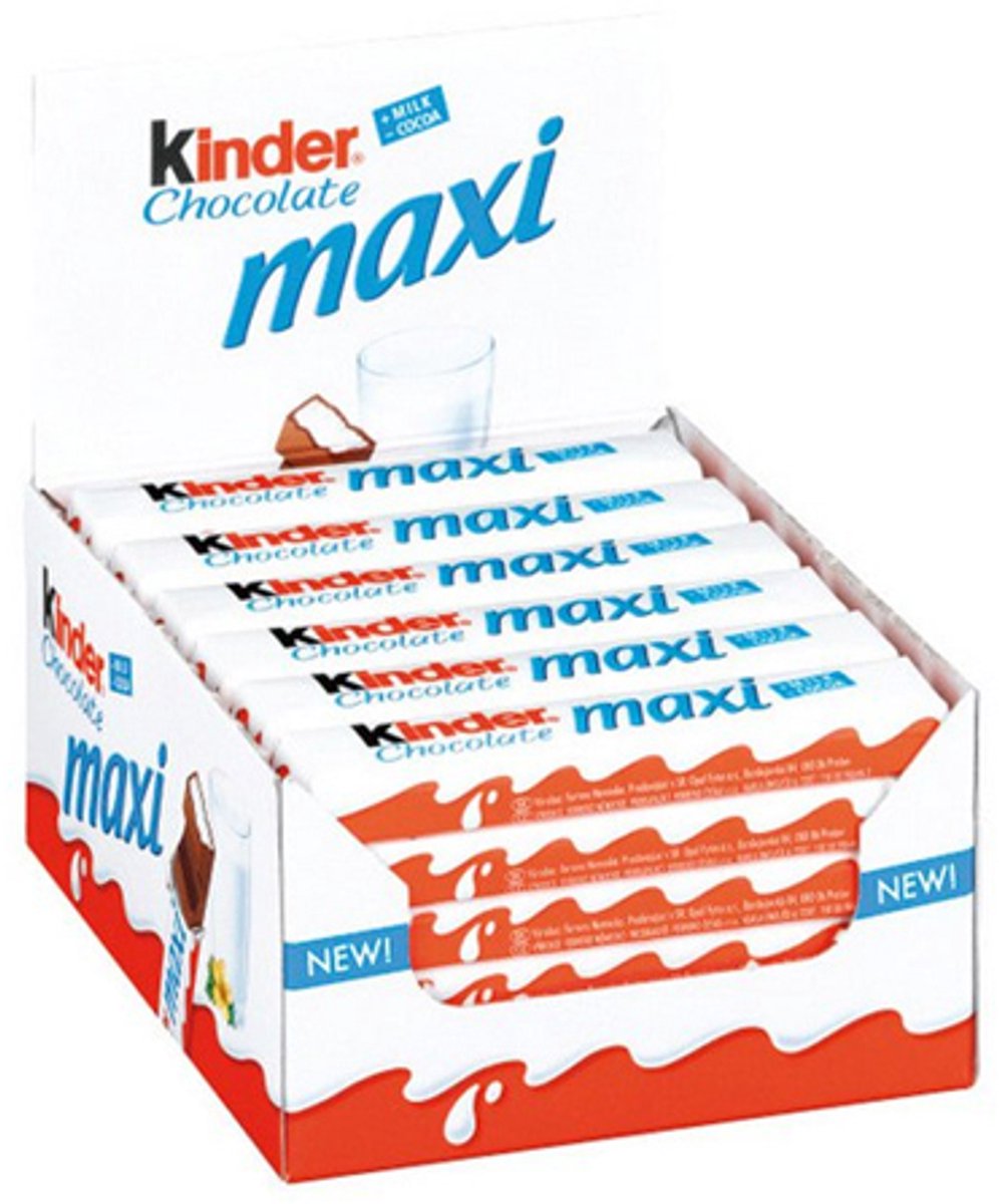 Ferrero - Kinder Maxi / Riegel (T1) - 36 stuks