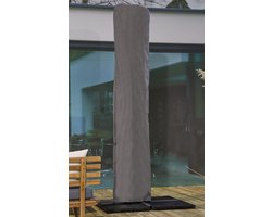 Weersbestendige Parasolhoes - Max. 4 x 4 m - Grijs / Antraciet - Zweefparasol — cadeau in Cadeau-ideeën