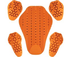 Set van 5 CE Level 2 Gecertificeerde Beschermers voor Rug, Elleboog en Schouder voor Motorjacks - Schokabsorberende Inserts, Ergonomisch en Flexibel, Perfect voor Off-Road Rijden en Veiligheid — cadeau in Cadeau-ideeën