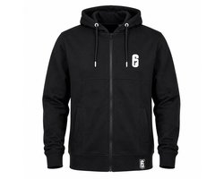 Bioworld – Rainbow Six Siege Vest met Rits – Zwart – Maat L — cadeau in Mode & Accessoires
