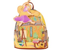 Disney Tangled Rapunzel Glow Pin Trader Loungefly Mini Backpack - Disney Prinses / Princess princes Rugzak — cadeau in Mode & Accessoires