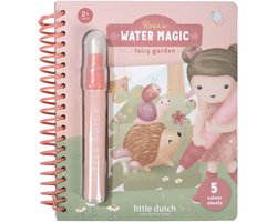 Little Dutch watertekenboek Rosa Fairy Garden - Water magic book — cadeau in Spellen & Speelgoed