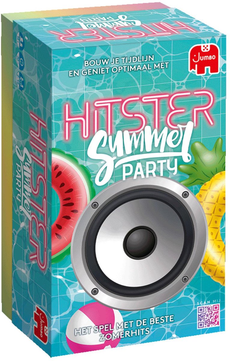 Jumbo - Hitster - Summer Party! - Nederlandstalig Partyspel - Actiespel