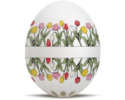 Brainstream Tulpen PiepEi – Eierwekker voor Zachte, Medium en Harde Eieren – Met Melodieën – Cadeau voor Kookliefhebbers — cadeau in Kookcadeaus