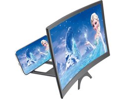 Vergrootglas voor Smartphone 12" - Beeldscherm Vergroter HD - 3D schermvergroter voor Phone - Telefoon Vergrootglas - Schermvergroter - Thuis Bioscoop - Beeldschermvergroter - 3D - Scherm vergroter voor mobiele telefoon - projectieschermen — cadeau in Telefoon & Tablet