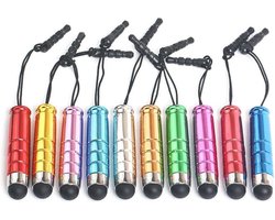 10 Mini Stylus pennen- Smartphone tablet pen- 3.5mm -  Stylus pen for Tablet - Telefoon pen- verschillende kleuren-  Cadeau tip! — cadeau in Telefoon & Tablet