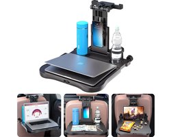 Multifunctionele Auto Tafel - Voor Laptop Achterbank - Autostoel Organizer met Tablet Houder - Computer Stoel -Eettafel Beker hoofdsteun houder- Klaptafel Stand Voor Telefoon & Tablet iPad - cadeau voor kinderen — cadeau in Telefoon & Tablet