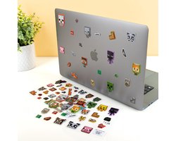 Minecraft Officieel Gelicentieerde Puffy Gadget Decals Laptop- en Telefoonhoesstickers voor Jongens en Meisjes, Creeper, Steve, TNT Gamer Cadeau, Overworld Decals voor Alle Leeftijden - Paladone — cadeau in Gadgets