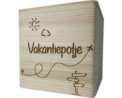 Spaarpot - Spaarpot reizen - Reizen cadeau - Reizen gadget - Reizen - Travel spaarpot - Adventure spaarpot - Vakantie - Spaarvarken - Spaarpotten - Spaarpot volwassenen - Geldkluis - Kluis - Kluis met sleutel - Sinterklaas cadeautjes - Kerstcadeau — cadeau in Wonen & Interieur