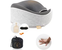 UP&GR8 Reiskussen - Nekkussen Vliegtuig & Auto - Traagschuim - Reizen Gadget - Cadeau Verjaardag Vrouw Mannen — cadeau in Gadgets