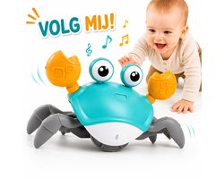Joyage Krab Fijne Motoriek Speelgoed - Leren kruipen - Sensorisch speelgoed baby 0 jaar - Baby Speelgoed 6 maanden 1 jaar meisjes speelgoed 2 jaar jongens Kinderspeelgoed Peuter speelgoed - Sinterklaas cadeau cadeautjes het grote speelgoedboek 2026 — cadeau in Spellen & Speelgoed