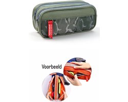 Akyol - Camouflage etui | leger print | camouflage | school | pennen | School spullen | etui voor jongens-etui voor meisjes -leger etui -legerprint etui - camouflage etui voor school -pennen etui leger -pennen etui camouflage- sinterklaas cadeau etui — cadeau in Mode & Accessoires