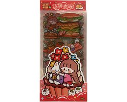 PET Stickerset - 10 Vellen - 118 Stickers - Jongens, Meisjes, Peuters & Leraren - Beloning, Knutselactiviteit, Scrapbook Cadeau - Waterdicht - Kerstcadeau, Sinterklaascadeau, Schoencadeau - Cadeaus onder 10 euro — cadeau in Cadeau-ideeën