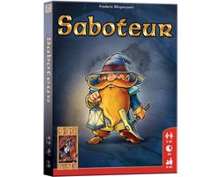 999 Games - Saboteur - Kaartspel - Hét perfecte partyspel voor grote groepen - Saboteer je tegenstanders - Familiespel - Gezelschapsspel - Klein cadeautje — cadeau in Partyspellen
