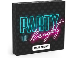 Party or Naughty Date Night - Het ultieme drankspel voor koppels | partyspel | relatiespel | valentijn | gespreksstarter | relatie cadeau | seksspel — cadeau in Partyspellen