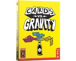 999 Games - Cards vs Gravity - Partyspel - Gebruik een willekeurige fles als speelbord - Ook geschikt voor grotere groepen - Gezelschapsspel - Actiespel - Klein cadeautje — cadeau in Partyspellen