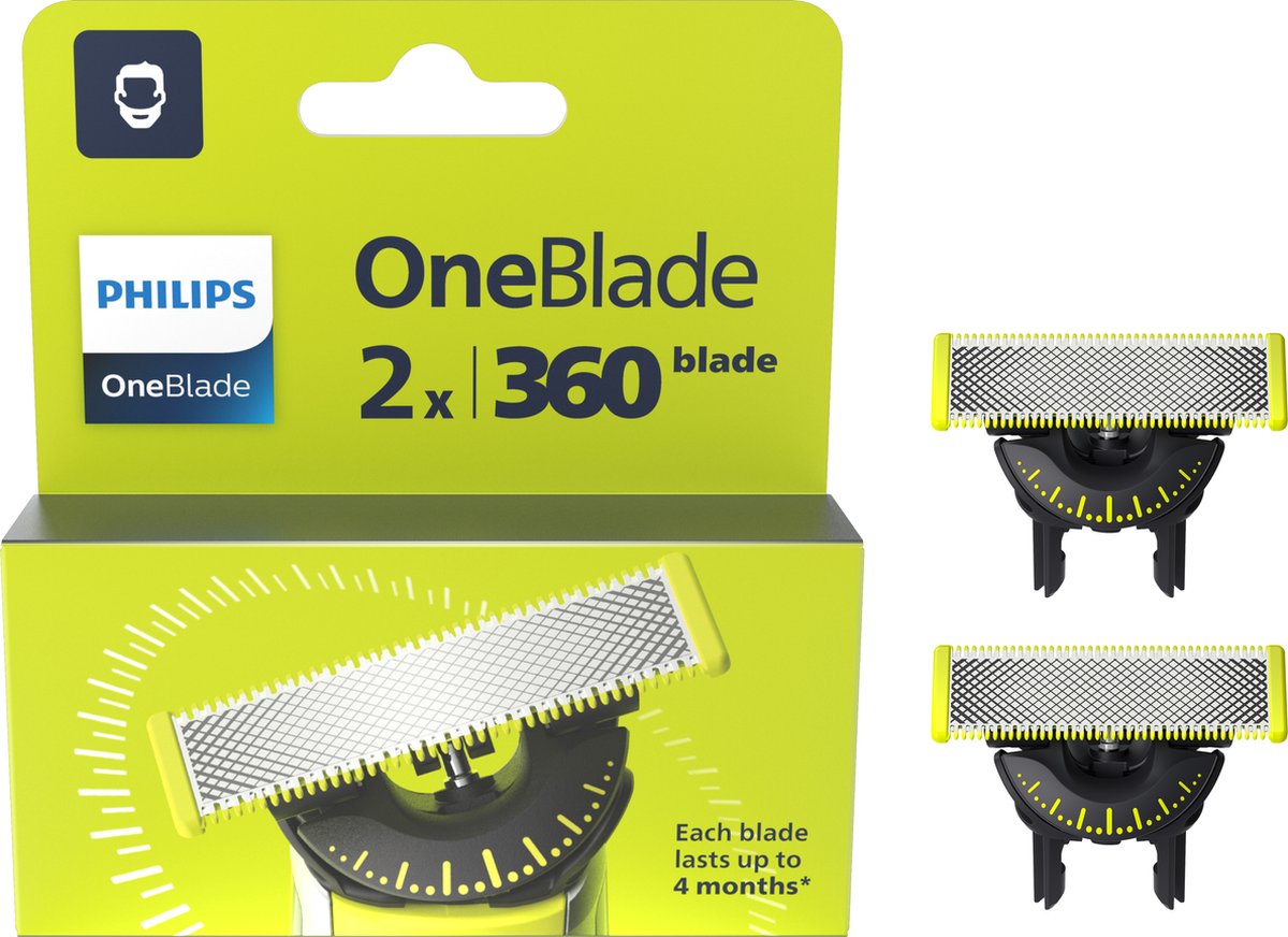 360 Blade - Vervangmesjes - Scheermesjes - 2 stuks - QP420/50