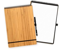 Herbruikbaar Notitieboek - Luxe A4 Hardcover - Uitwisbaar Notitieboek met Spiral Bind - Inclusief Pen en App voor Digitaliseren — cadeau in Cadeau-ideeën