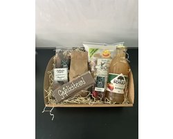 Gefeliciteerd pakket - geschenkpakket- relatie geschenk - kado pakket - cadeau pakket - verjaardag - bakken - koken - eten en drinken - kerstpakketten — cadeau in Kookcadeaus