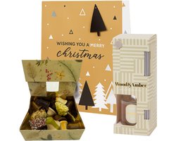 Kerstpakket Geschenkpakket – Kerstkadootjes – Kerstpakketten food – Kerstpakket mannen en vrouwen – Kerstkado - Kerstmis geschenkset - chocolade cadeau - kerst bonbons - Cadeau tas — cadeau in Kookcadeaus