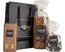 Van Delft - Cadeauset met reep, kruidnoten (500gr) en luxe mix - Kruidnoten Cadeau - Personeelsgeschenk - Sinterklaas geschenk — cadeau in Kookcadeaus