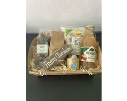 Abraham pakket -geschenkpakket- relatie geschenk - kado pakket - cadeau pakket - verjaardag - bakken - koken - eten en drinken  - kerstpakketten — cadeau in Kookcadeaus