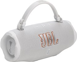 JBL Charge 6 - Draadloze Bluetooth Speaker met Afneembare Draagriem - Portable Muziek Box - 28 uur - Waterdicht - IP68 - Wit — cadeau in Elektronica