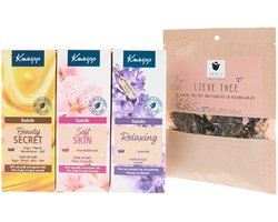Kneipp Badolie Cadeauset – 4-delig – Beauty Secret + Soft Skin + Relaxing + Lieve Thee – Cadeau voor haar — cadeau in Verzorging