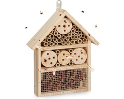 Bijenhotel - Bijenhuis - Insectenhotel - Insecten - Zomer - Must have voor in uw tuin! — cadeau in Spellen & Speelgoed